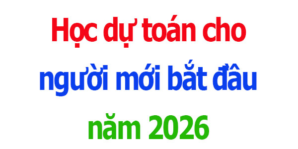 Học dự toán cho người mới bắt đầu năm 2026